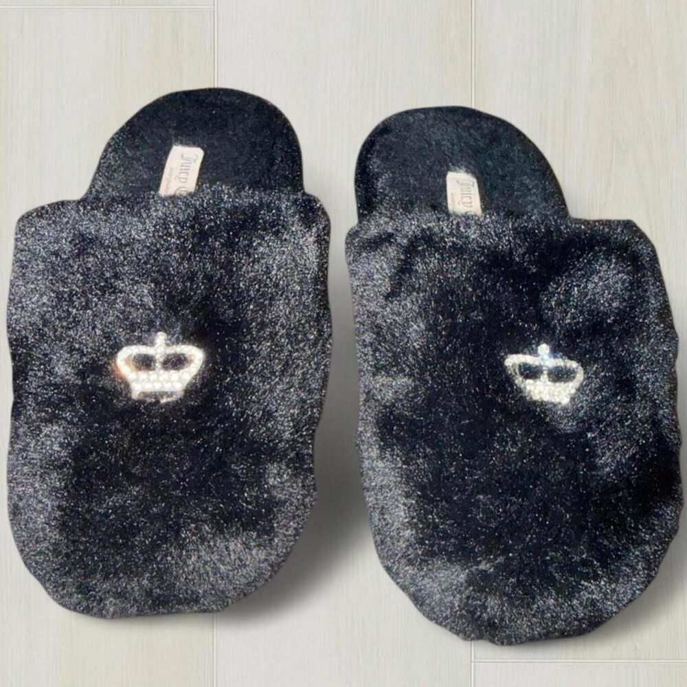 Juicy-couture Women's Black Slippers